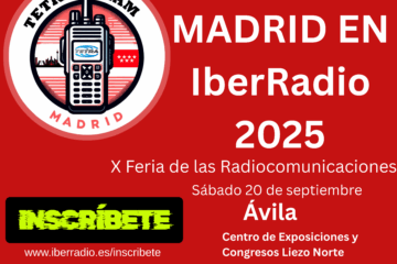 TetraHam Madrid estará presente en IberRadio 2025