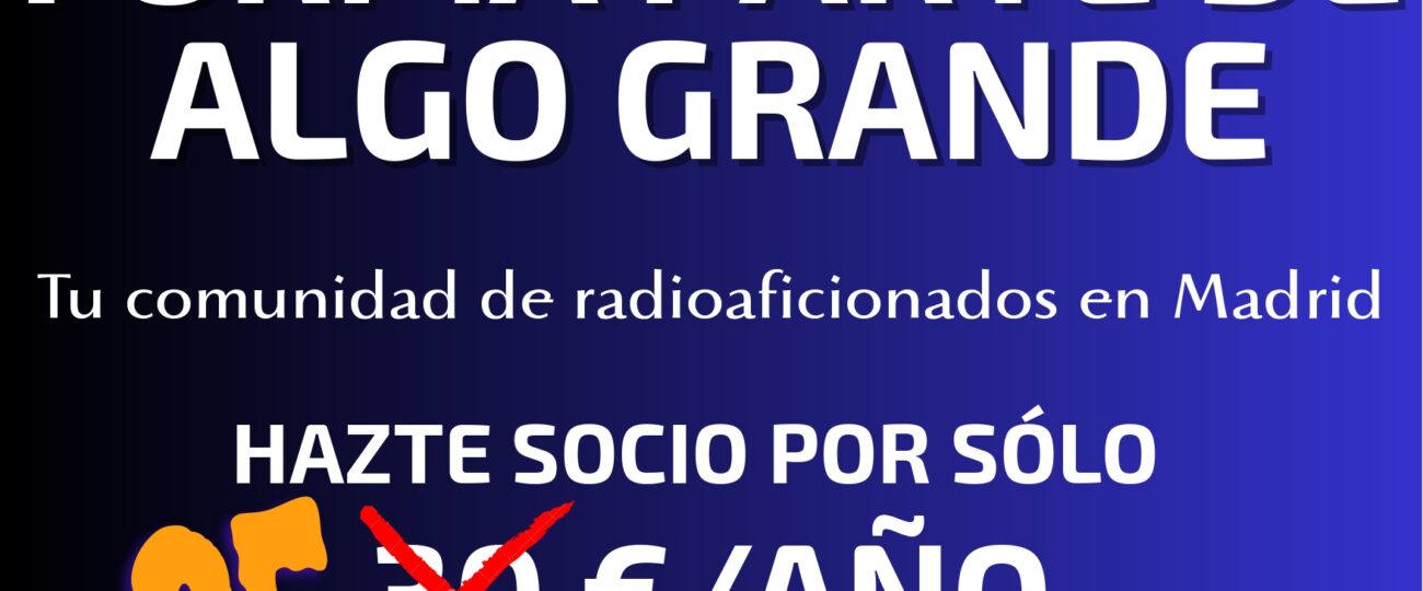 Forma parte de algo grande!